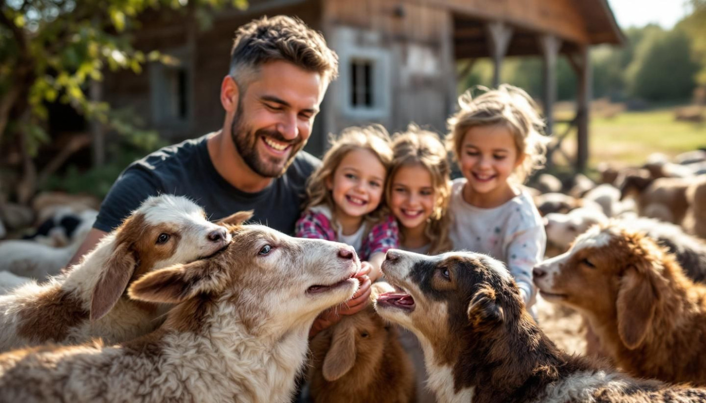 Aktivitäten mit der Familie - Aufenthalt auf dem Bauernhof: das unverzichtbare Familienerlebnis des Jahres