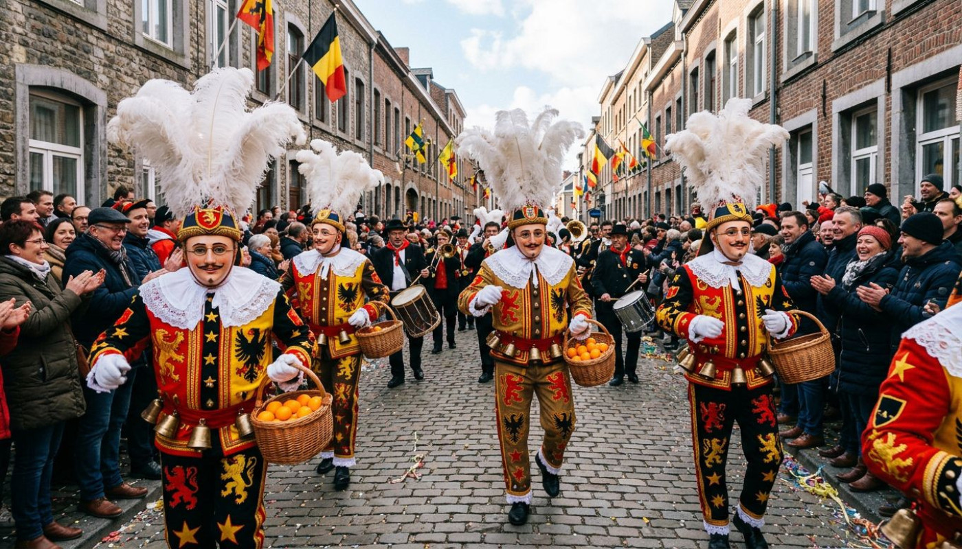 Magische Karnevale in Belgien, die man unbedingt besuchen sollte.