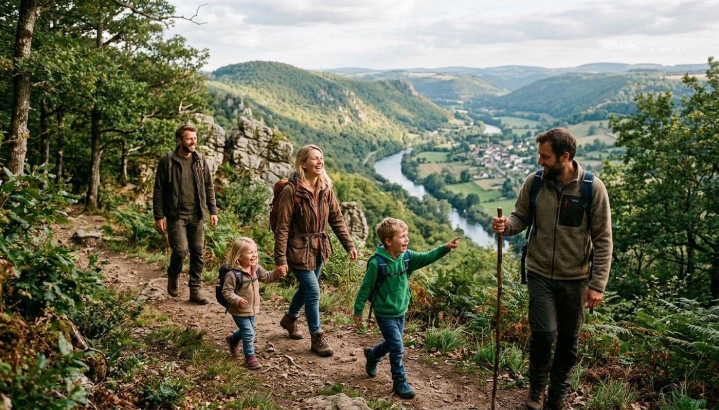 Wochenendtrip für Familien 2,5 Stunden von Paris: Abenteuer in den Bergen der Normannischen Schweiz